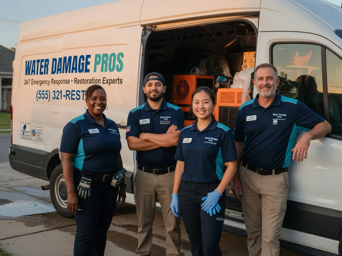 Water Damage Restoration company in Denison, TX