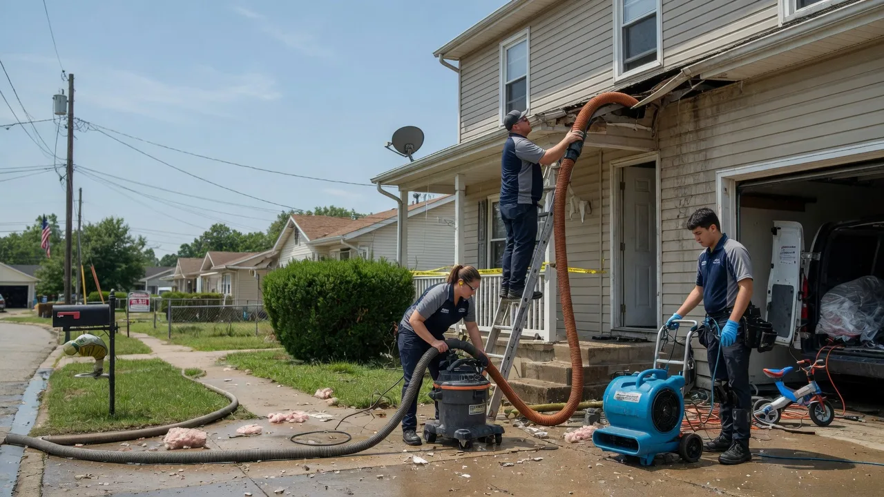 Water Damage Restoration in Denison, TX near me